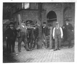 1800 Some men dispensing justice in old Wichita, Kansas in late 1800s