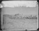 1860 Mathew Brady, American Civil war, Battery in action at Fredericksburg, Va, ca. 1860 - ca. 1865
