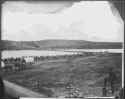 1860 Pontoon across Rappahannock River, Va. (alson cavalry column.), ca. 1860 - ca. 1865