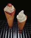 ice cream waffle cone