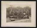 1862 Generals with an African American boy at Cumberland Landing, Virginia. 1862 May 14.