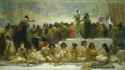 Edwin Longsden Long (1829–1891) The marriage market of Babylon - oil on canvas 1875