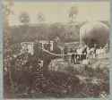 1862 Mathew Brady, American Civil war, Inflation of the balloon Intrepid to reconnoiter the Battle of Fair Oaks (June 1,1862)