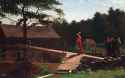 Winslow Homer (1836–1910) Old Mill (The Morning Bell) - oil on canvas 1871