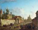 Fyodor Alexeyev (1753-1824) View of Lubyanka - 1800