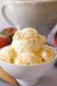 peach ice cream