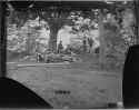 1864 Wounded soldiers under trees, Marye&#039;s Heights, Fredericksburg. After the battle of Spotsylvania, 1864., ca. 1860 - ca. 1865