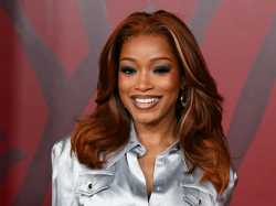 Keke Palmer&#039;s Son Leo Is a Chill Baby As He Helps His Mom at an 