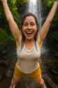 20250624_1921_Triumphant Waterfall Pose_remix_01jyj3s221ea2vdjt45de2y2bq