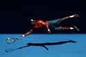 tennis dive