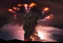 volcanic lightning