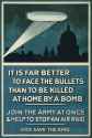 face the bullets