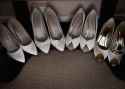 A general view during fittings in Emma Victoria Payne Bridalwear ahead of the Queen Charlotte Ball on September 11, 2015 in London, England