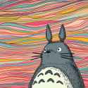 totoro colorful