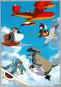 ghibli flying poster