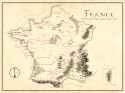 France as Middle Earth map
