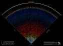 map of the observable universe