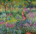 Claude Monet, Iris garden at Giverny,1900