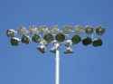old floodlight
