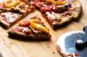 pizza with bell pepper