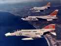 F-4A_F-8C_and_A-4B_of_VC-7_in_flight_c1968