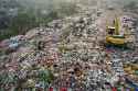 huge landfill in indonesia