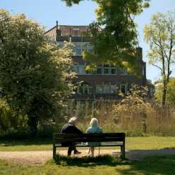 couple on bench