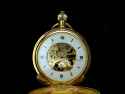 pocketwatch with exposed mechanism