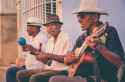 three musical men