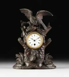 raven mantle clock