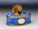 burhé singing bird box with clock