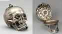 17th century skull pocketwatch
