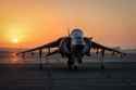 HarrierII_Sunset