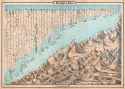 Map of the World&#039;s Longest Rivers and Tallest Mountains