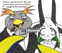 libbie gets penguined