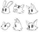 FURRY PRACTICE SKETCH