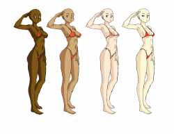 race bikini chart