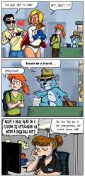 Andrew Dobson bear in fedora comic