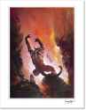 frazetta fire demon