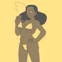 Gold bikini wip
