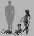Jonya growing up