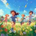 illustration-several-happy-children_553012-55583