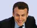 macron smile