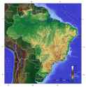 brazil-topographic-map