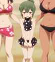 Green haired wagie not so busy after mogging of the century
