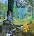 wizard in the forest