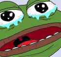 crying pepe