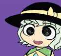 the face Koishi makes when she does a big no-no in her diaper