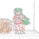 mspaint komano aunn struggles on the toilet