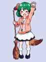 touhou kyouko wave wag tail